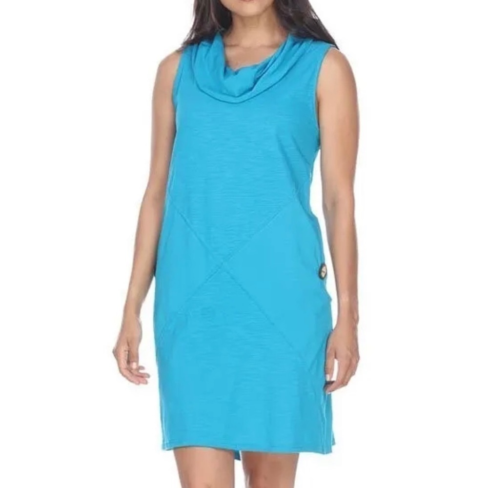 0300 - NEON BUDDHA Women’s XS Meringue Dress Ocean Wave